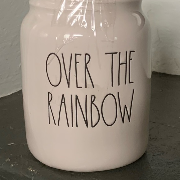 Rae Dunn OVER THE RAINBOW Canister - Picture 2 of 8
